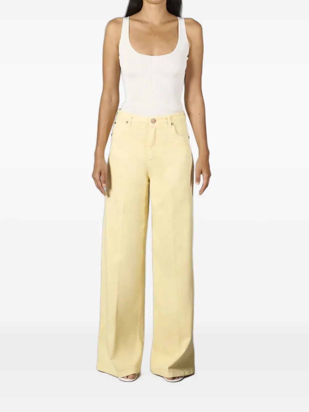 Cruna Taylor jeans - Geel
