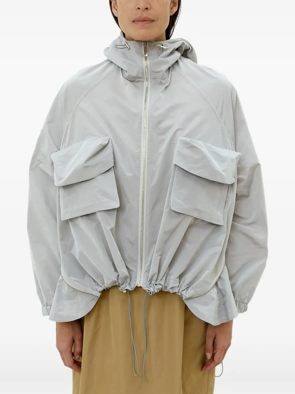 hooded jacket