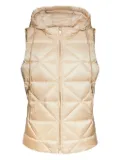 ELENA MIRO` padded gilet - Neutrals