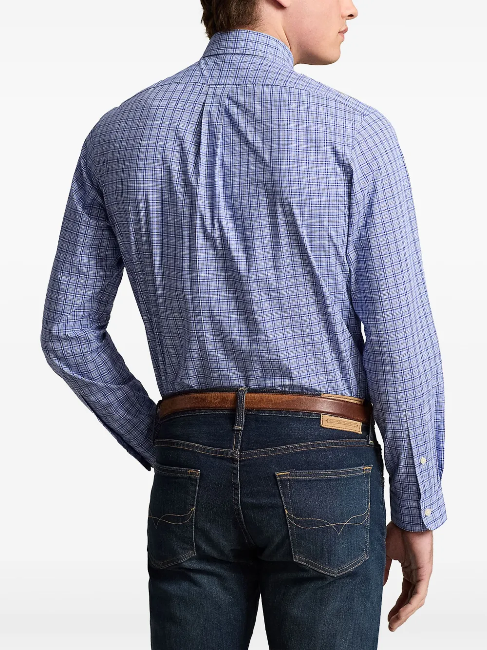Polo Ralph Lauren Geruit overhemd Blauw