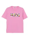 MSGM Kids cotton t-shirt - Pink