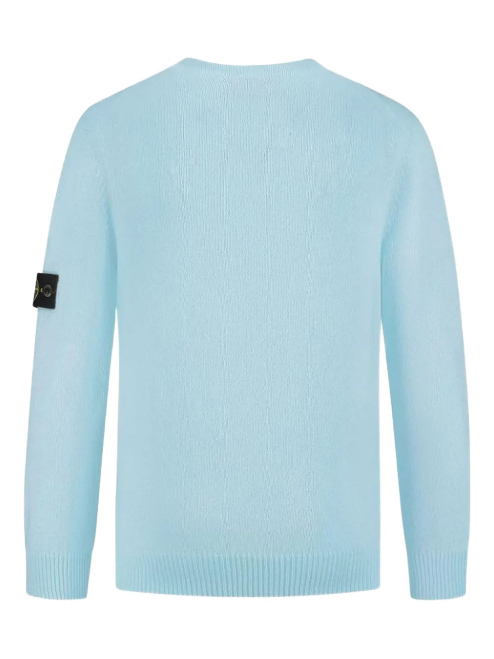 Stone Island Junior Trui met Compass-logopatch Blauw
