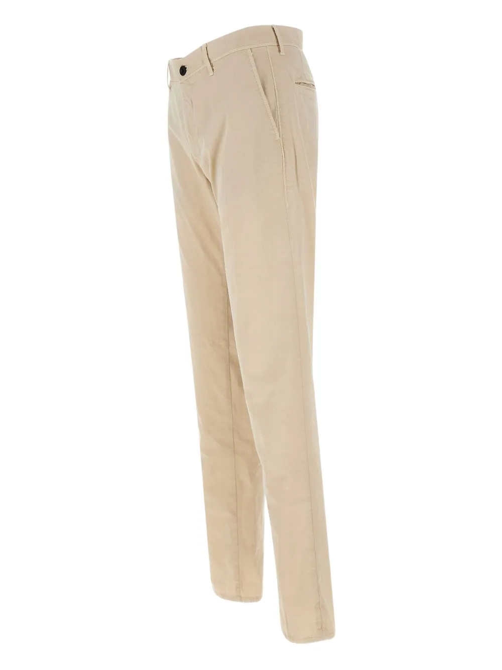Incotex Button-fastening Trousers In Neutral