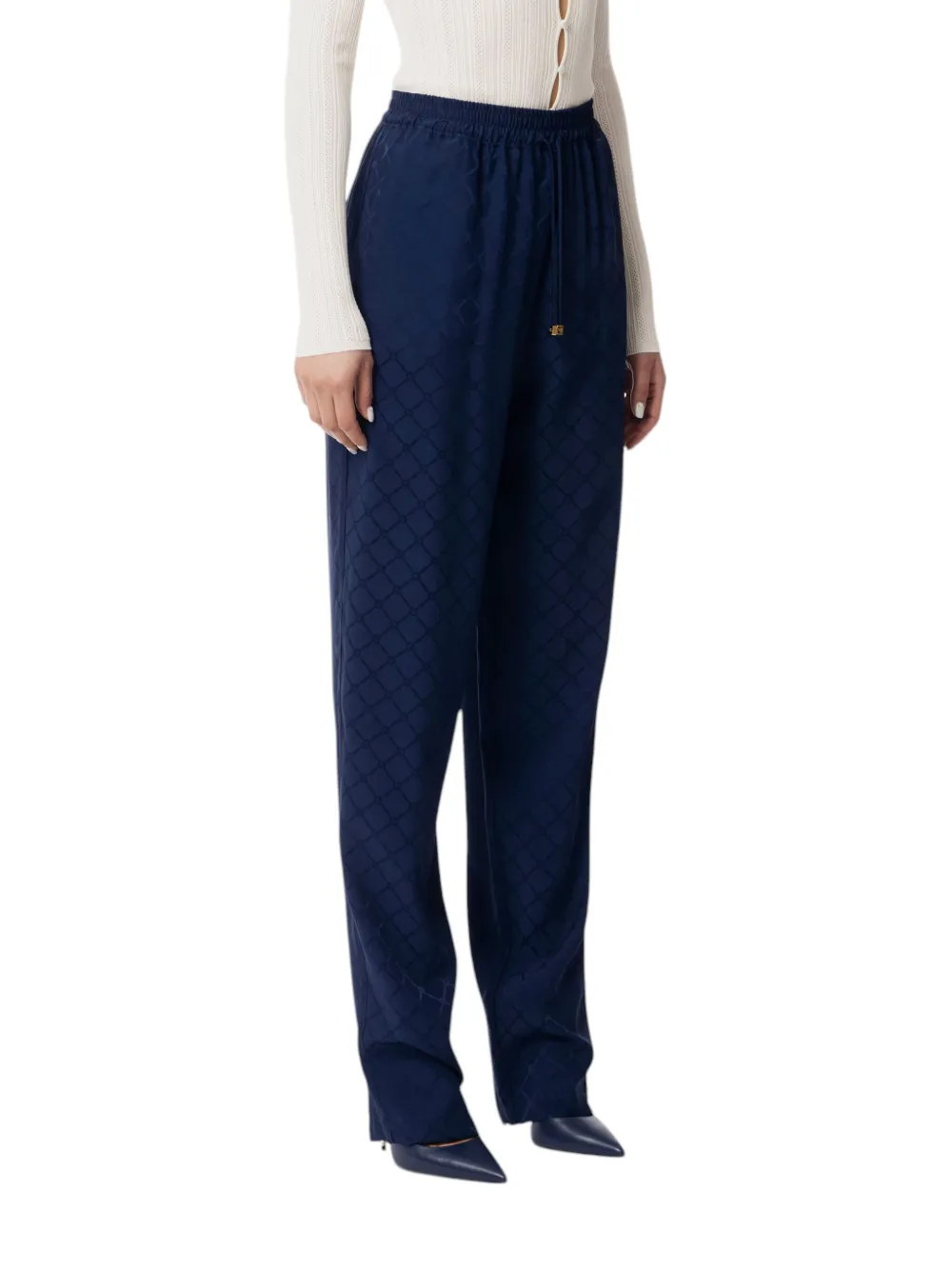 Elisabetta Franchi Pantalone In Blue