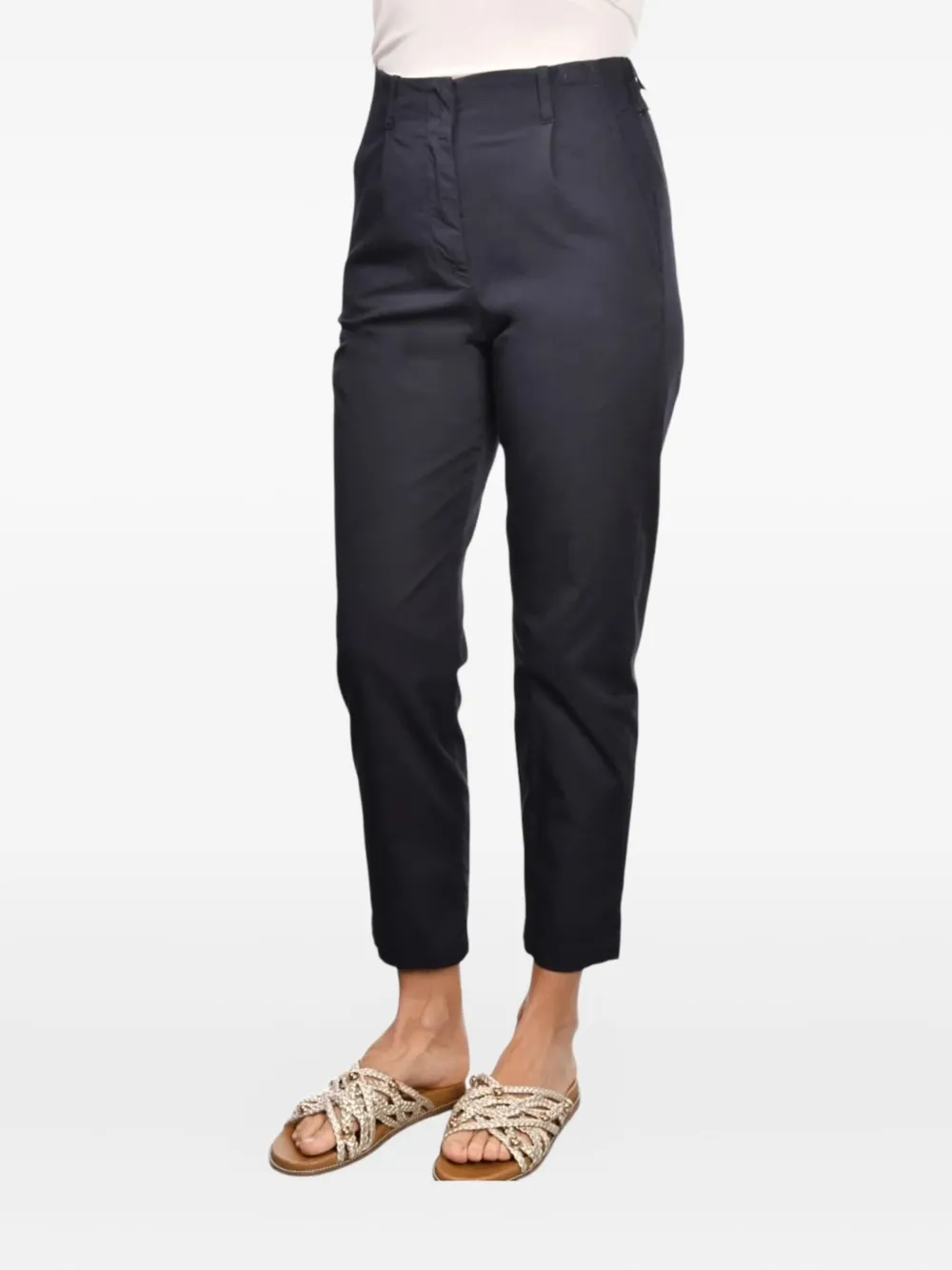 Gran Sasso Cropped broek Blauw