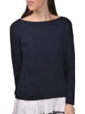 Gran Sasso wool top - Blue