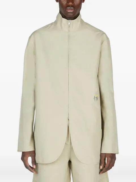 Diomene high-neck embroidered jacket