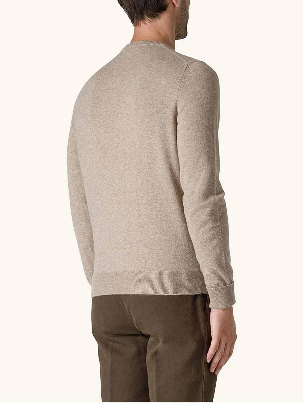 Drumohr Cashmere Jumper In Neutrals