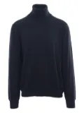 Gran Sasso turtleneck wool sweater - Blue