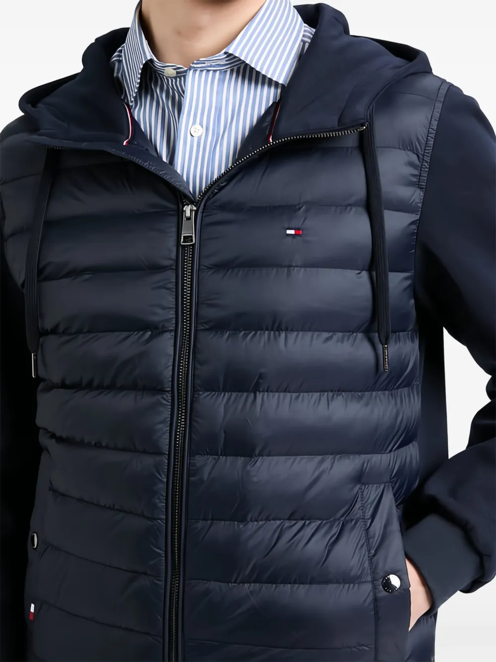 Tommy Hilfiger Jack met capuchon Blauw