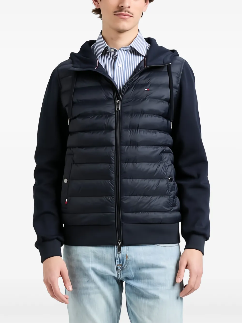 Tommy Hilfiger Jack met capuchon Blauw