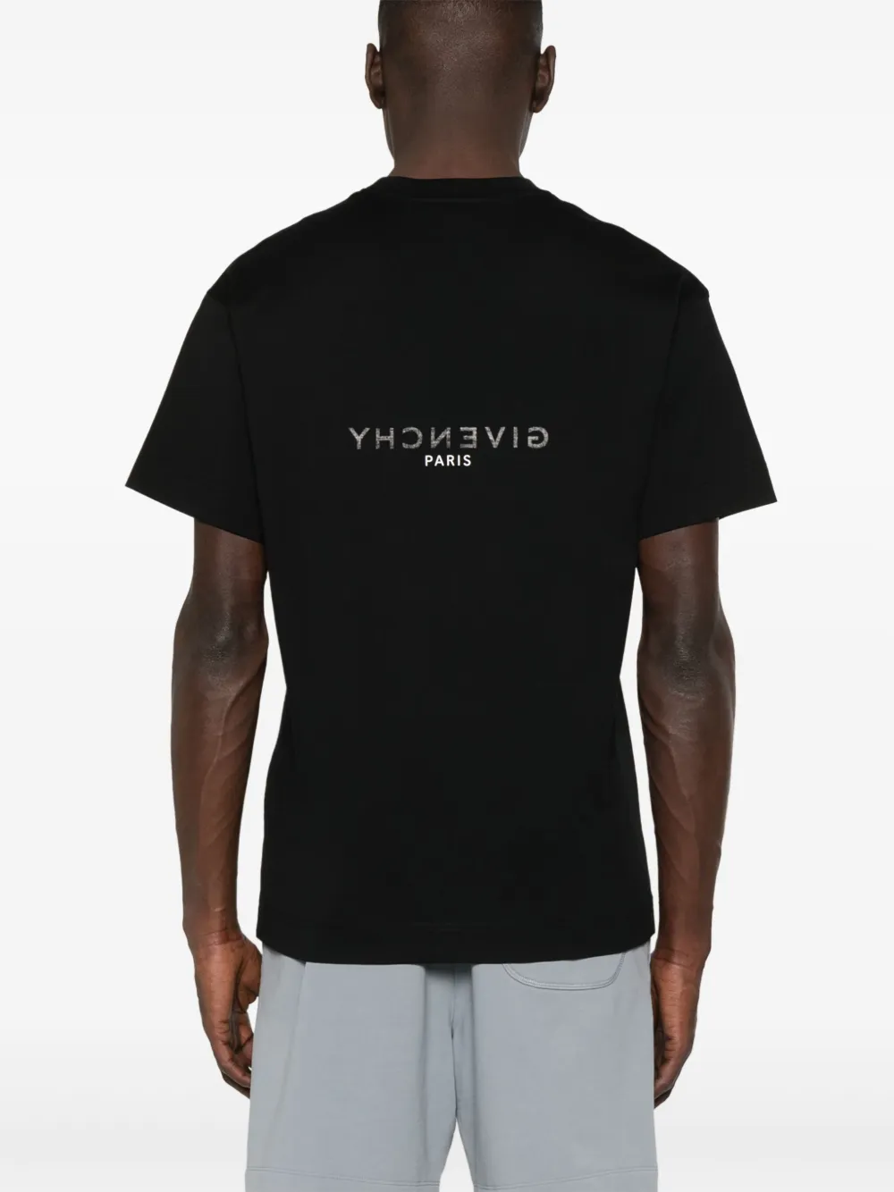 Givenchy T-shirt met logoprint Zwart