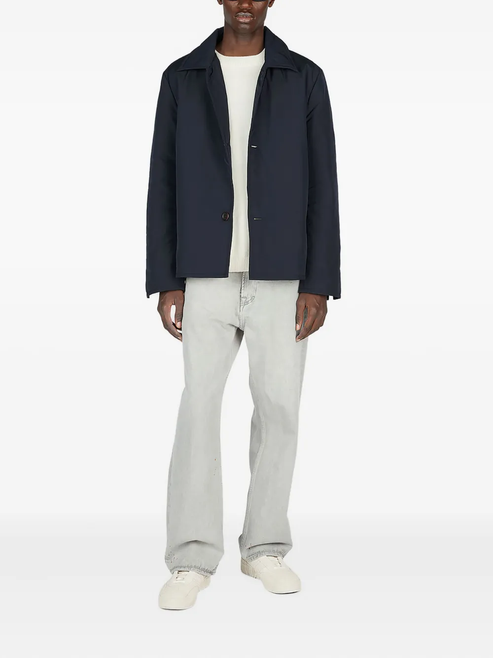 Diomene dropped-shoulder ribbed-cuff sweater | Knitted Sweaters | Image 2