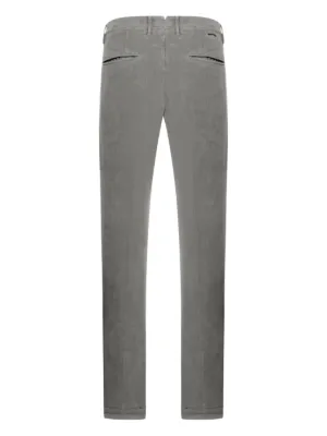 VIP【関税送料無料】希少 INCOTEX GREY LINEN PANTS Incotex - Slim-Fit Cotton and Linen-Blend Cargo Trousers
