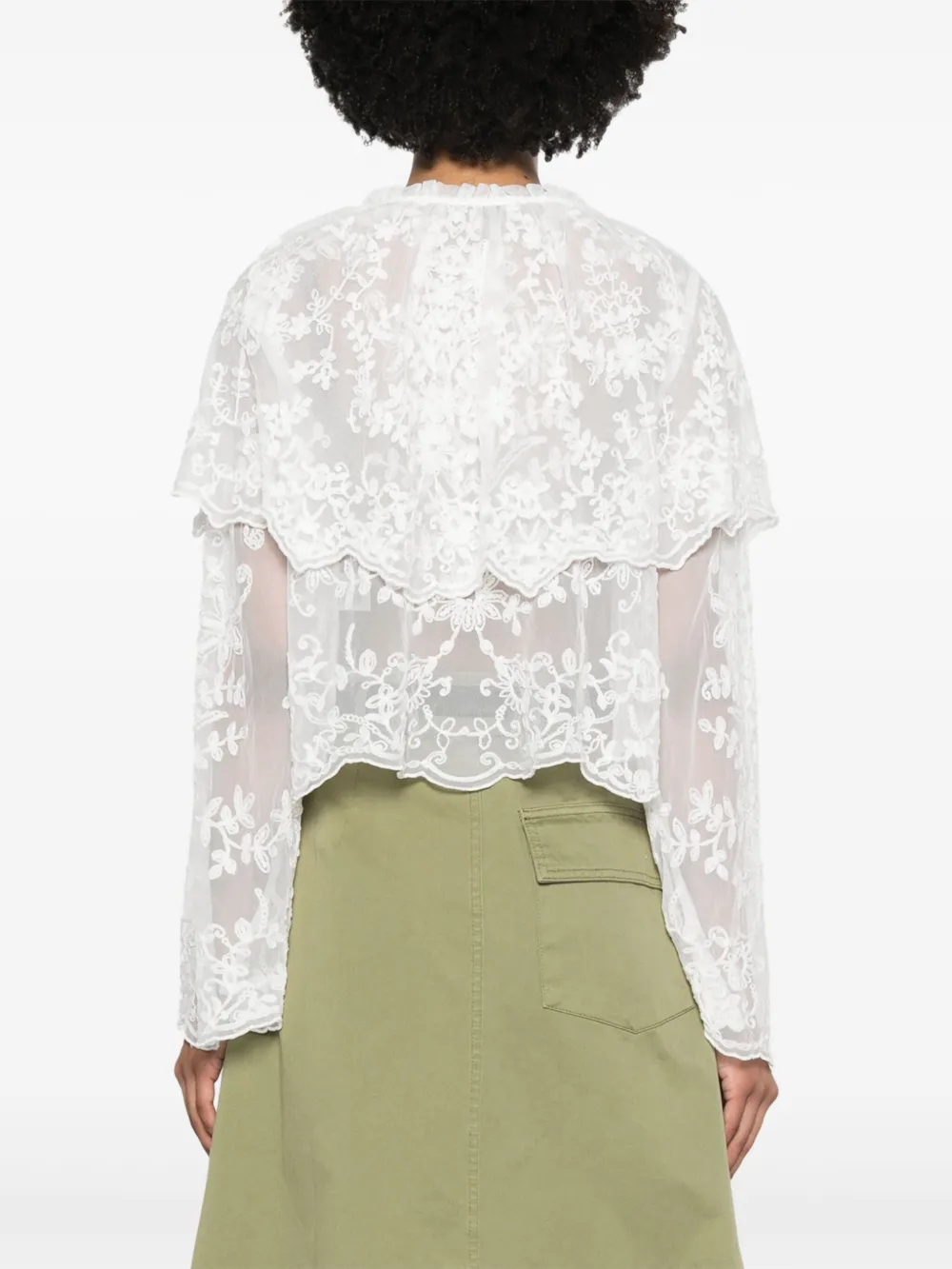 Sea Marja Top In White