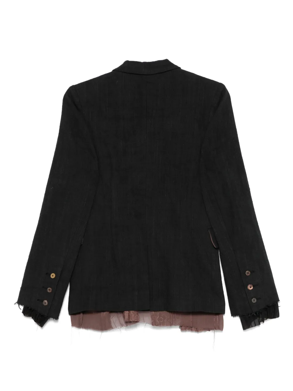 Chiahung Su Layered Blazer In Black