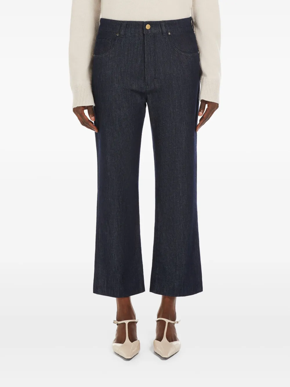 'smaxmara 'S Max Mara Jeans met knoopsluiting - Blauw