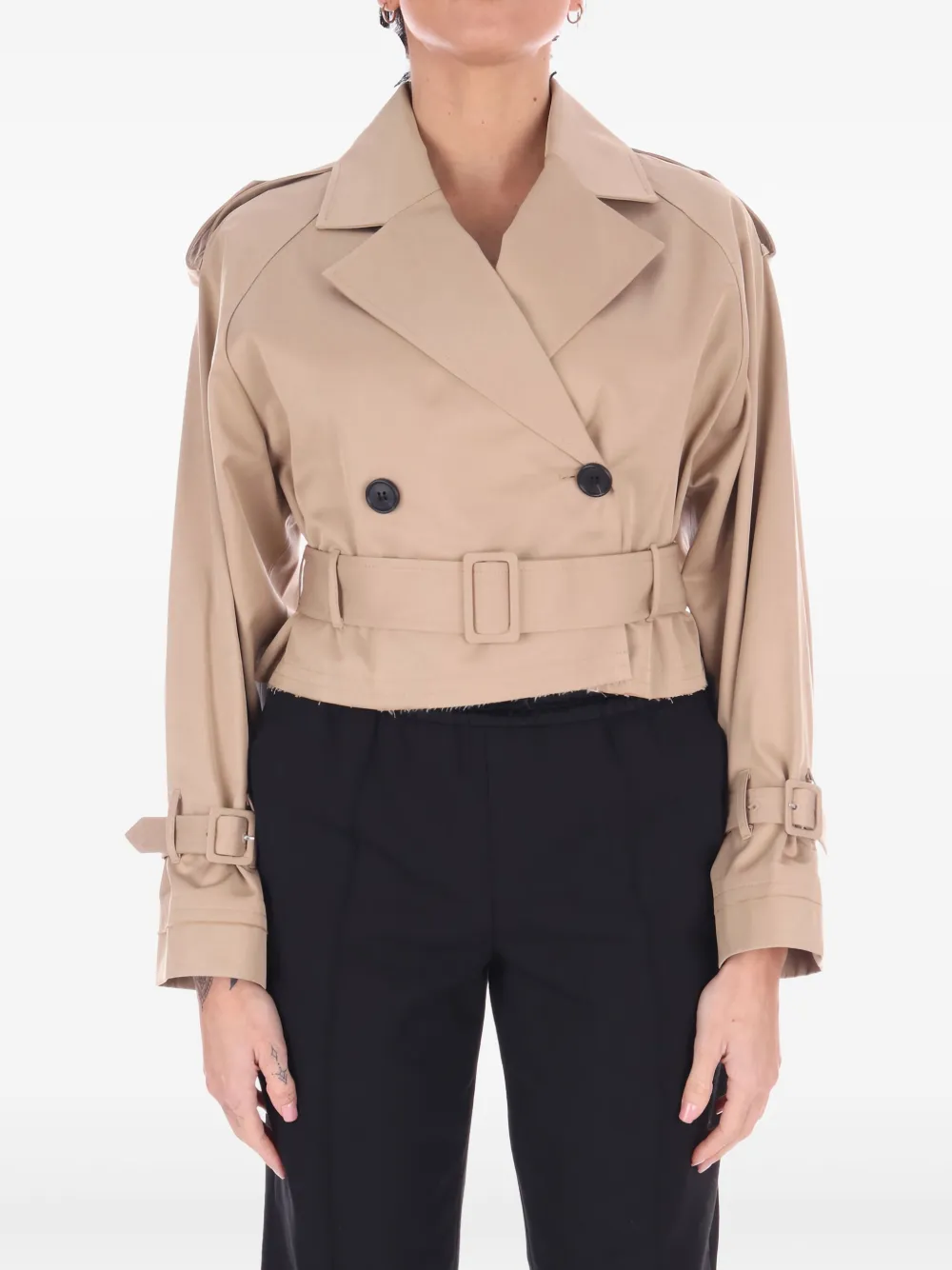 belted jacket