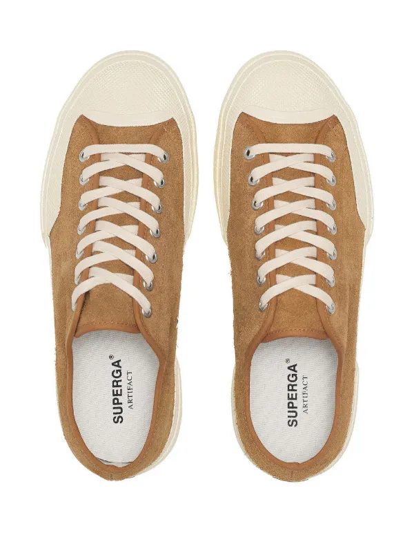 Superga Leather Sneakers | Brown | FARFETCH