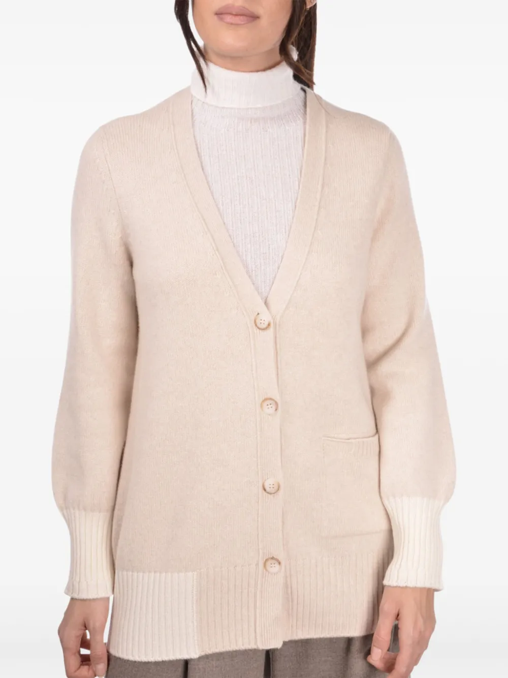 cashmere cardigan