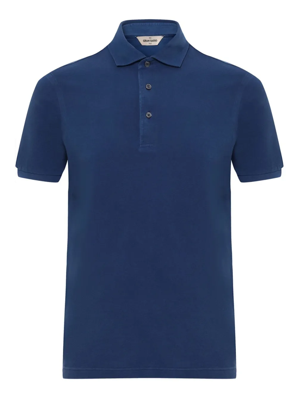 Gran Sasso Poloshirt met knopen Blauw