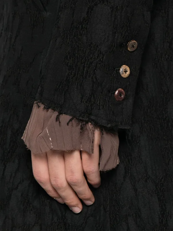最終値下げ　CHIAHUNG SU コート チャンホン スー CHIAHUNG SU Hand Dyed Rawing Over size Coat