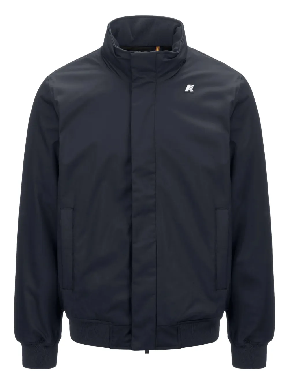 K-Way logo-patch jacket | Blue | Image 1