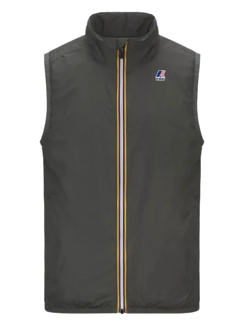 K-Way chaleco con logo estampado