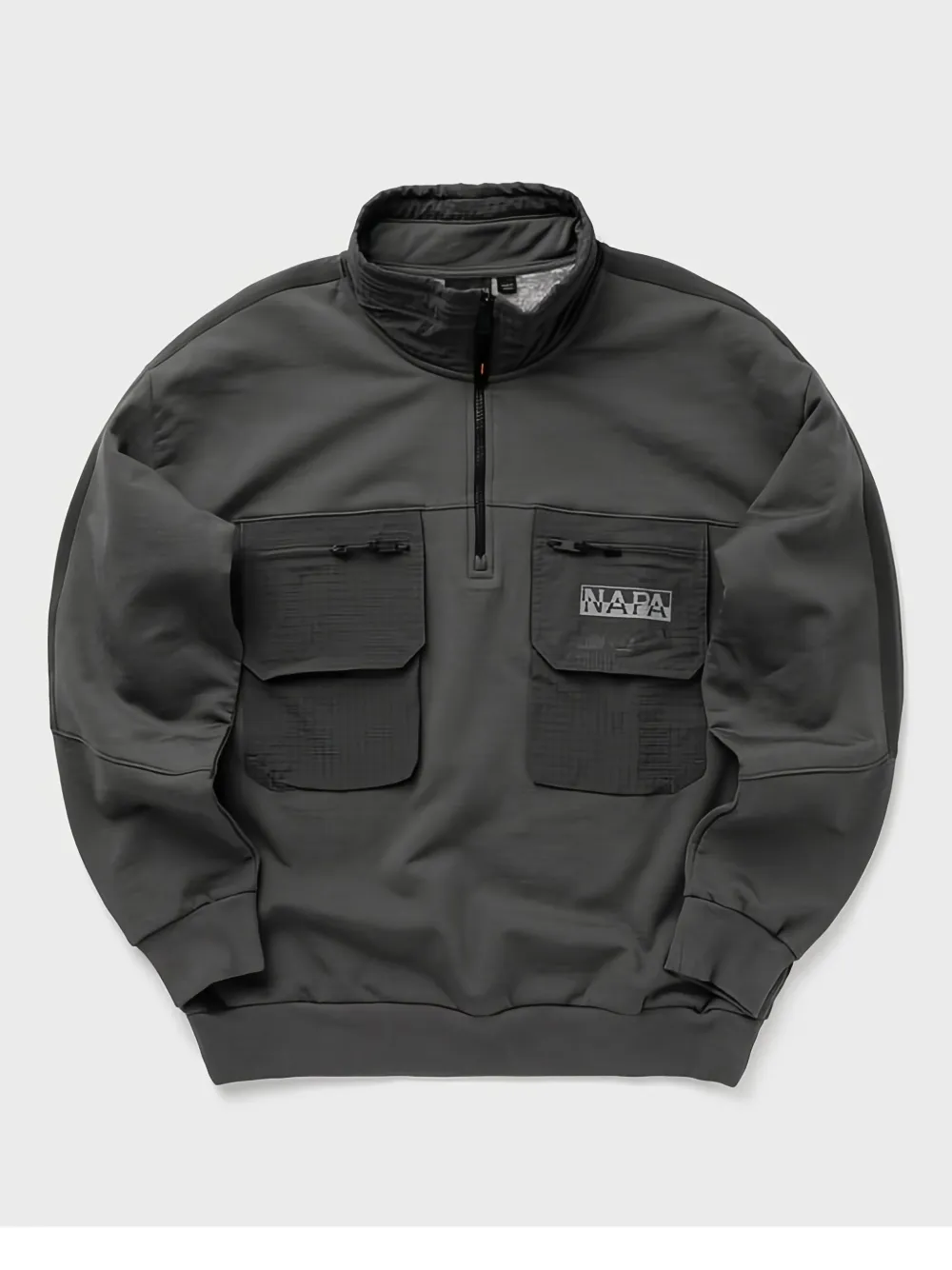 Napapijri B-tusco Sweatshirt In Grey
