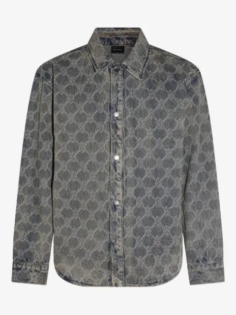 Daily Paper logo-print shirt