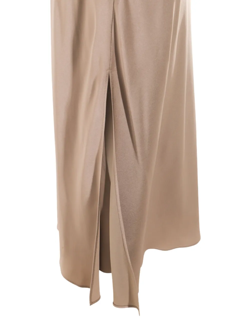 Brunello Cucinelli Straight rok Beige