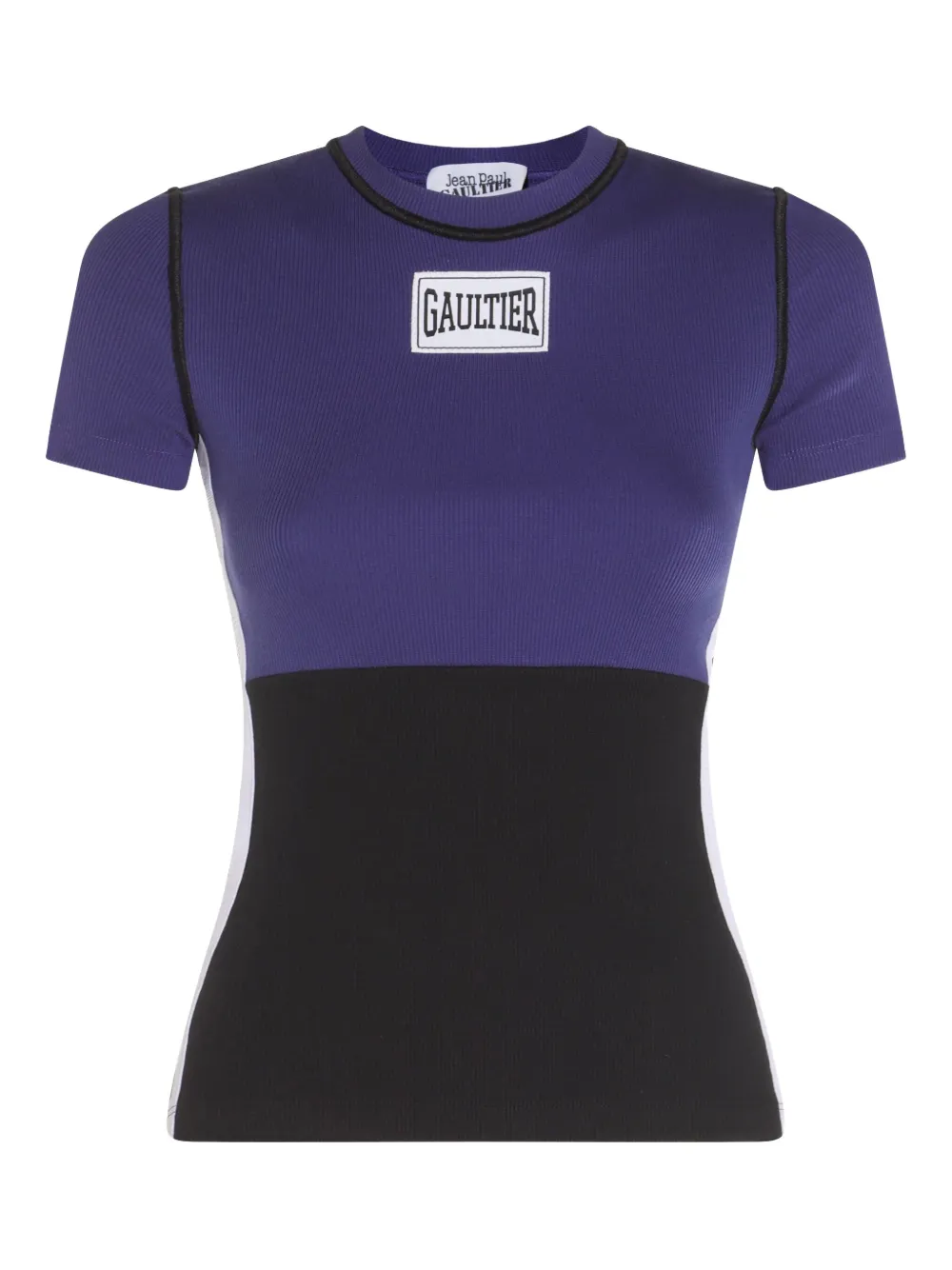 Jean Paul Gaultier logo-print T-shirt Paars