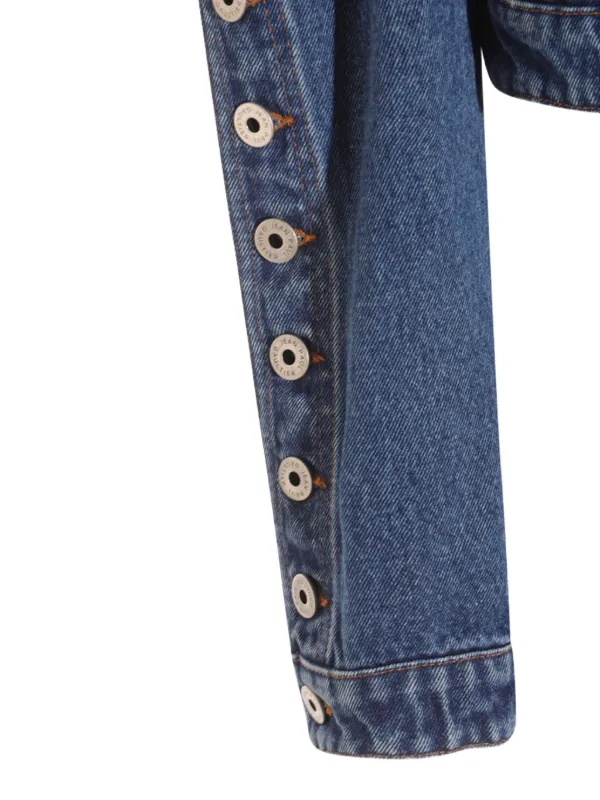 Jean Paul Gaultier クロップド デニムジャケット | ブルー | FARFETCH JP