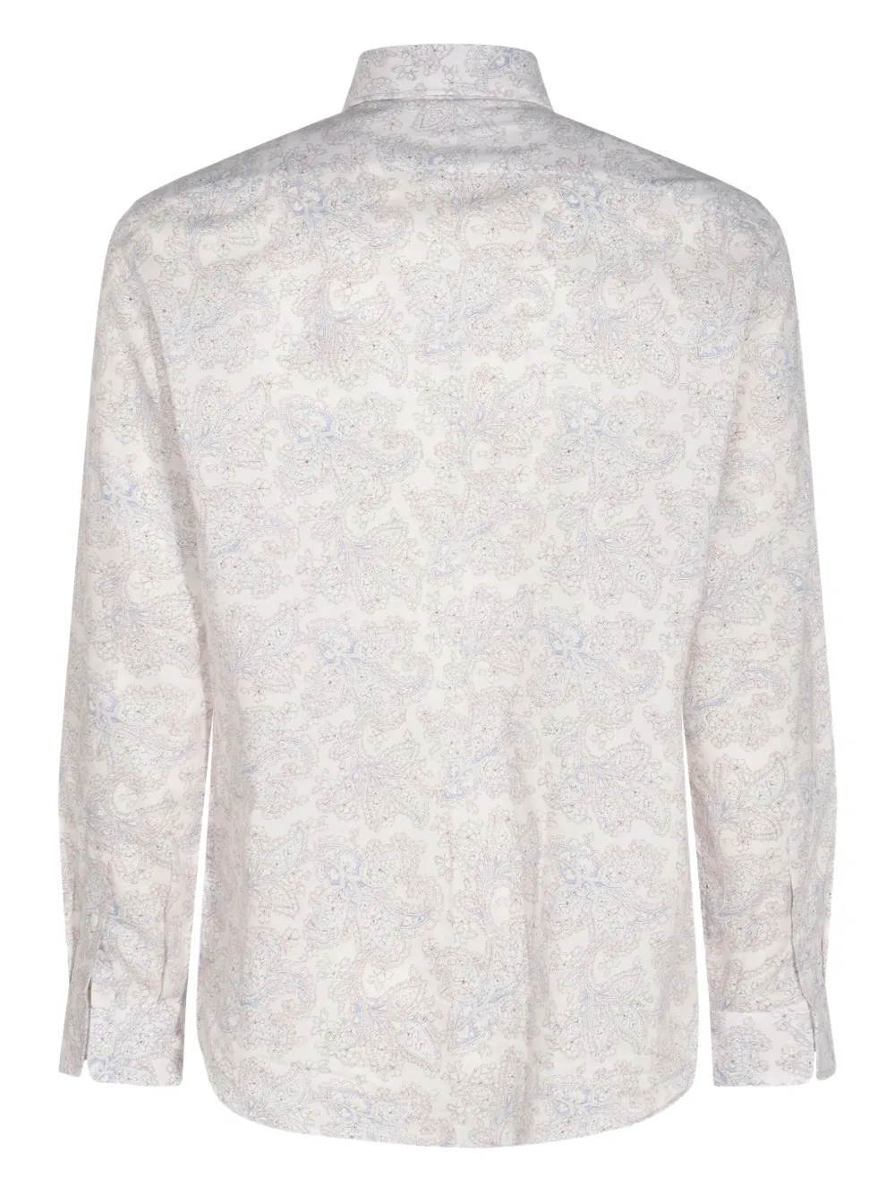 Brunello Cucinelli paisley-print shirt - Beige