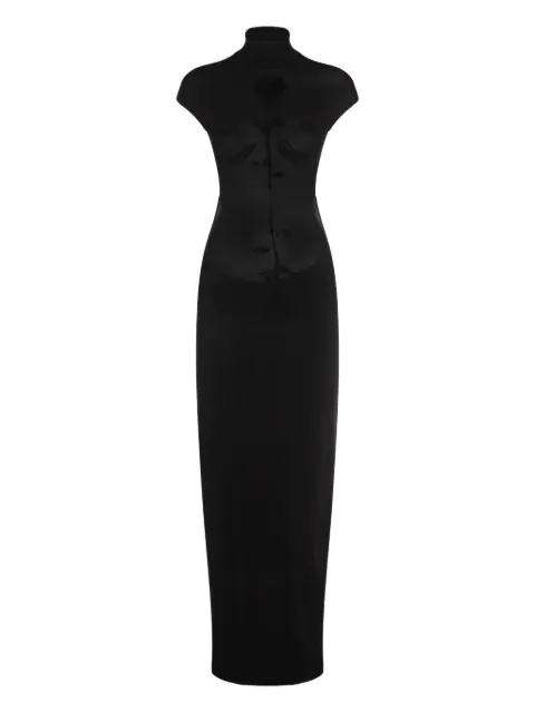 Jean Paul Gaultier floral-print midi dress