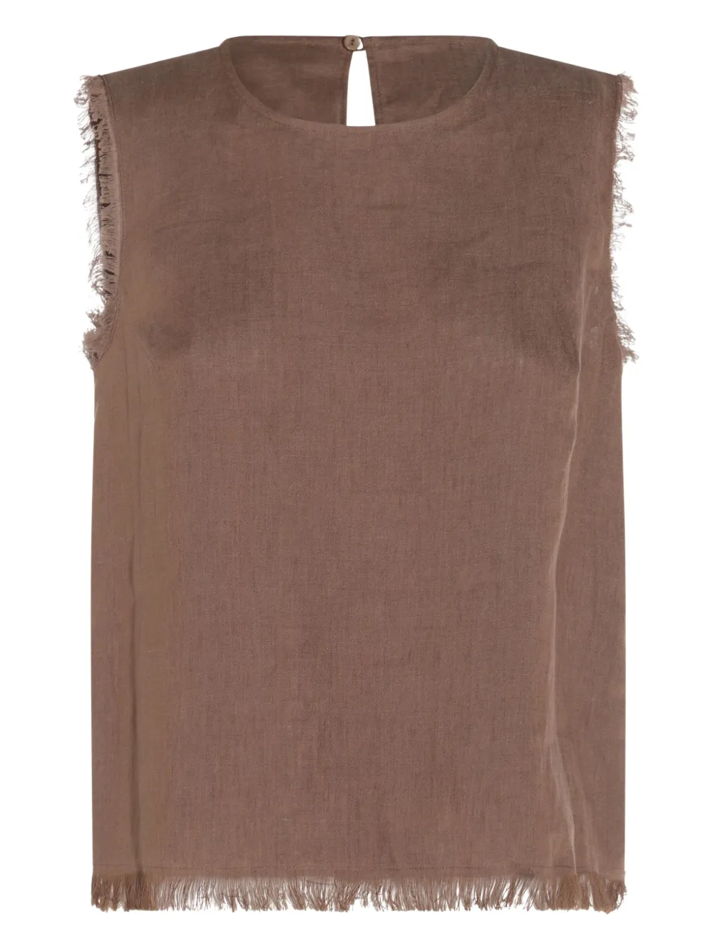 Antonelli top de lino | marrón | Image 1