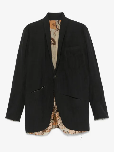 CHIAHUNG SU معطف بفتحات