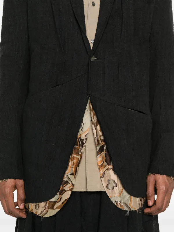 最終値下げ　CHIAHUNG SU コート チャンホン スー CHIAHUNG SU Hand Dyed Rawing Over size Coat