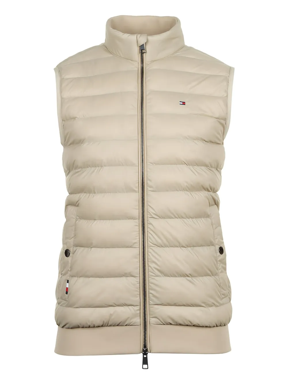 Tommy Hilfiger mixed-panel gilet | Neutrals | Image 1