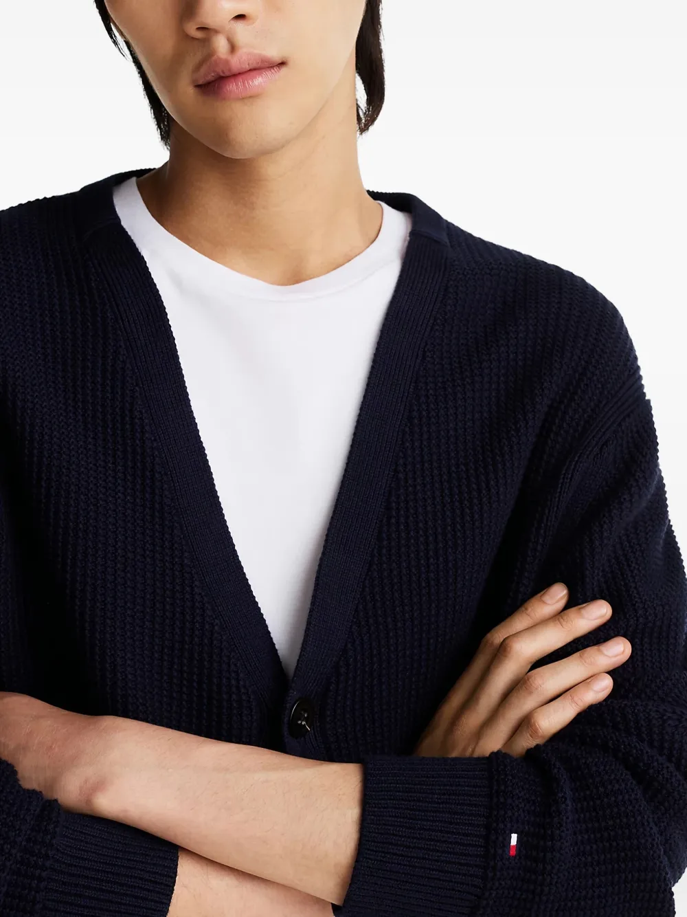 Tommy Hilfiger Katoenen vest Blauw