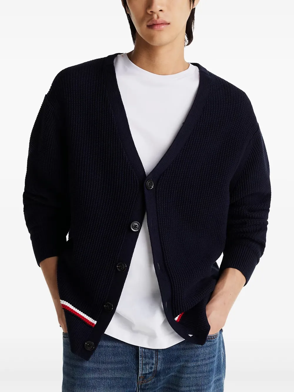 Tommy Hilfiger Katoenen vest Blauw