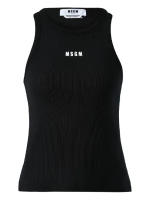 人気ブランドバ40代 MSGM ウィメンズ ベスト＆タンクトップ通販 - FARFETCH タンクトップ