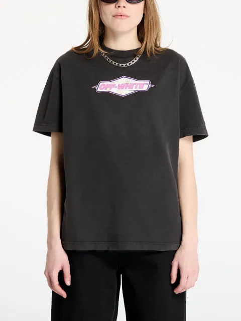 Off-White تيشيرت بطبعة شعار الماركة