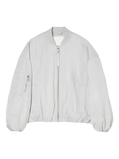OOF WEAR logo-patch bomber jacket
