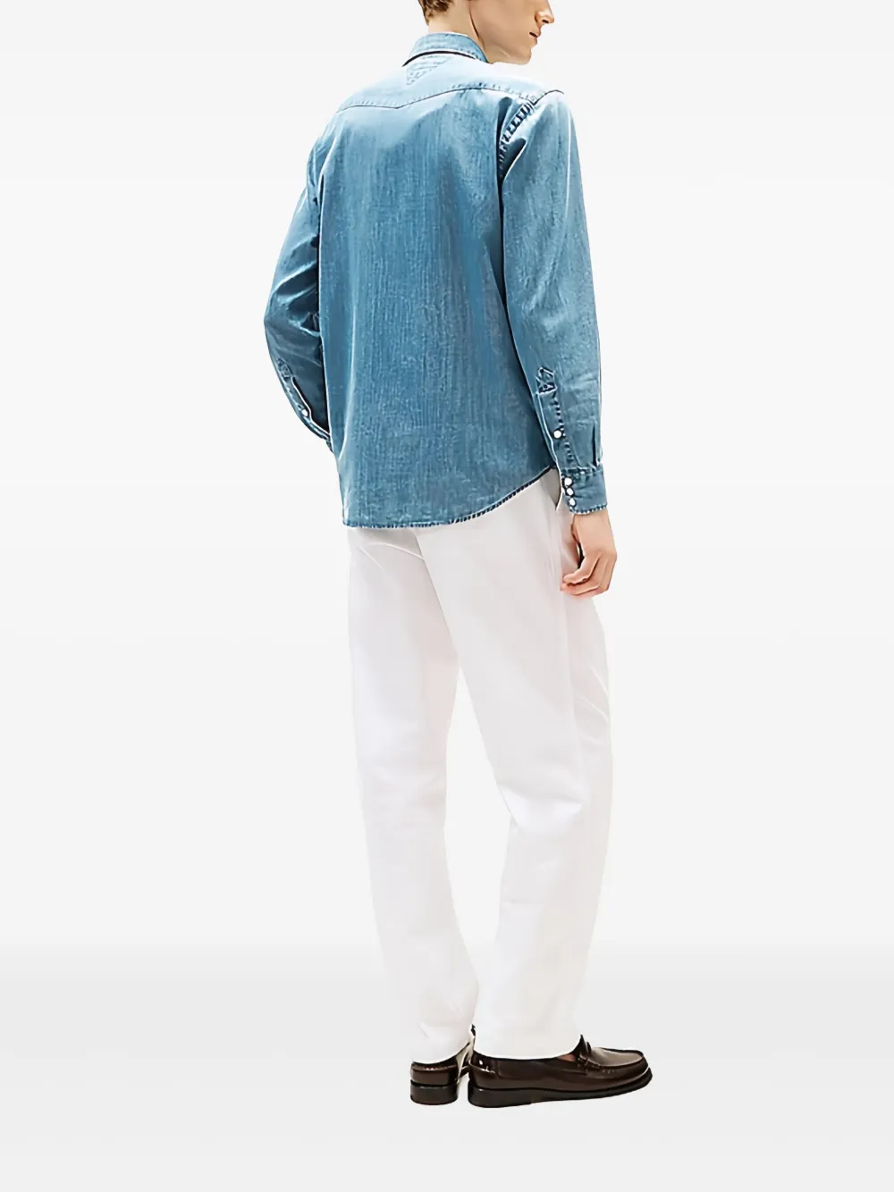 Tommy Hilfiger Denim overhemd Blauw