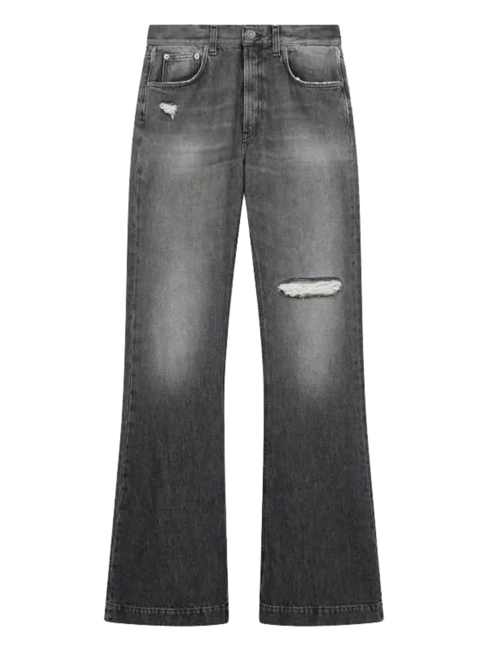 DONDUP Jeans met wijde pijpen Zwart