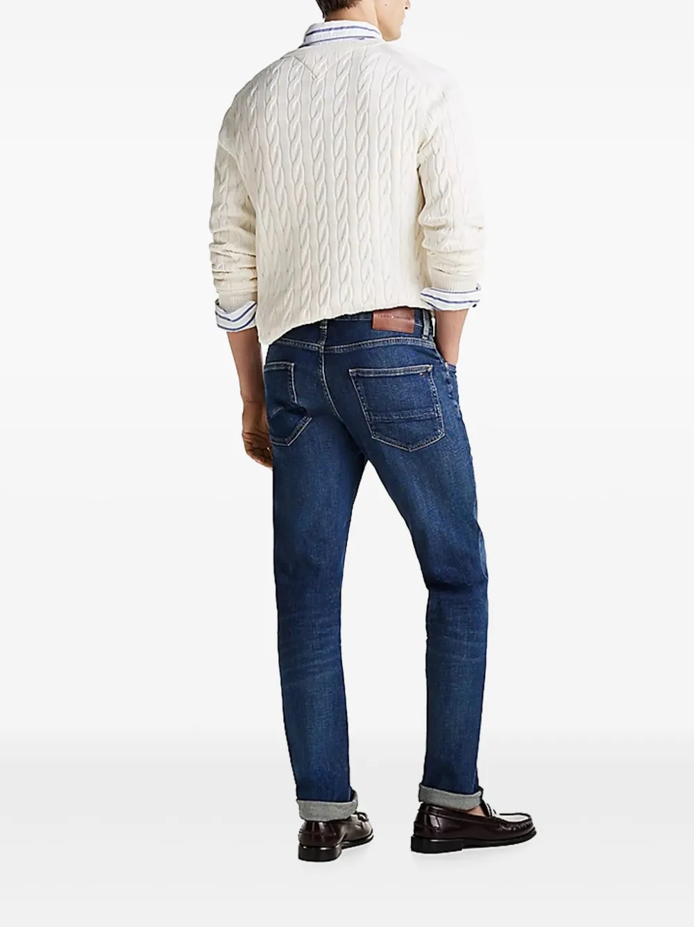Tommy Hilfiger Jeans met logoprint Blauw