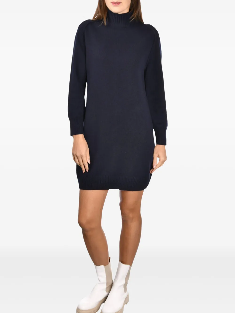 knitted mini dress