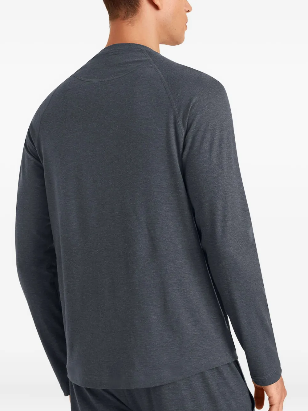 CALIDA Pyjama T-shirt met lange mouwen Grijs