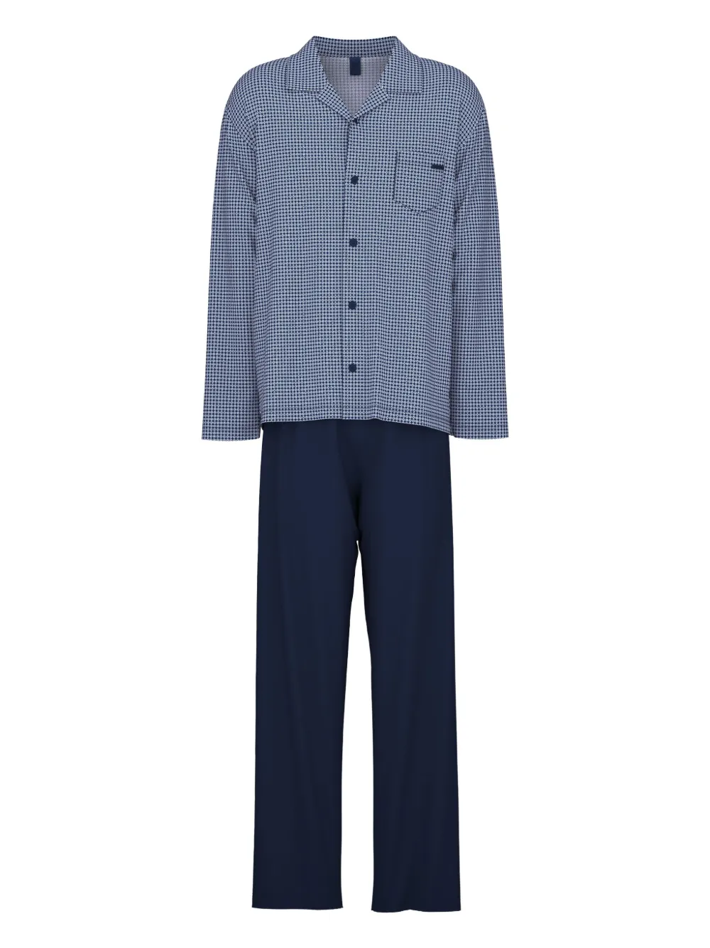 CALIDA pyjama en coton | bleu | Image 1